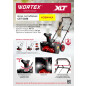 Снегоуборщик аккумуляторный WORTEX CST 5036 ALL1 SET XLT (1334795) - Фото 2