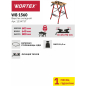 Верстак столярный WORTEX WB 1560 (1334737) - Фото 5