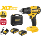Дрель-шуруповерт аккумуляторная MOLOT MBD 1820 Li XLT Lite SET (1335569)