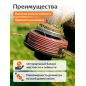 Леска для триммера d 3.0 мм х 56 м витой сечение квадратное ALULON TWIST STARTUL GARDEN (ST6046-30) - Фото 2
