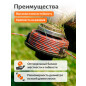 Леска для триммера d 3.0 мм х 56 м витой сечение квадратное ALULON TWIST STARTUL GARDEN (ST6046-30) - Фото 2