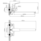 Смеситель для ванны AV ENGINEERING Win (AVWIN7-A165-122) - Фото 2