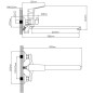 Смеситель для ванны AV ENGINEERING Win (AVWIN7-A165-122) - Фото 2