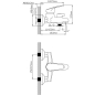 Смеситель для ванны AV ENGINEERING Rom (AVROM3-A105-330) - Фото 2