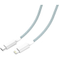 Кабель USB KEIZEN KZ-5289104, Type-C - Lightning, PD20W, 1 м, голубой - Фото 11