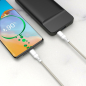 Кабель USB KEIZEN KZ-5289102, Type-C - Type-C, PD65W, 1 м, бежевый - Фото 7