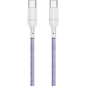 Кабель USB KEIZEN KZ-5289103, Type-C - Type-C, PD100W, 1 м, лиловый - Фото 6