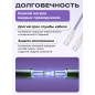 Кабель USB KEIZEN KZ-5289103, Type-C - Type-C, PD100W, 1 м, лиловый - Фото 4