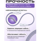 Кабель USB KEIZEN KZ-5289103, Type-C - Type-C, PD100W, 1 м, лиловый - Фото 5