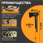 Топор универсальный X18 FISKARS (1069103) - Фото 2