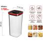 Банка для сыпучих продуктов PERFECTO LINEA Chef 1700 мл (34-109201) - Фото 2