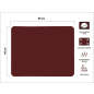 Коврик для теста силиконовый 65х45 см PERFECTO LINEA Burgundy (23-654514) - Фото 2