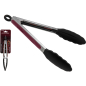 Щипцы кулинарные силиконовые PERFECTO LINEA Burgundy 23 см (21-010006)