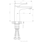 Смеситель для умывальника AV ENGINEERING Dar (AVDAR3-51001) - Фото 2