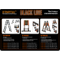 Лестница телескопическая алюминиевая приставная 350 см 8,5 кг STARTUL Black Line (ST9931-035) - Фото 6