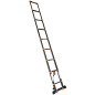 Лестница телескопическая алюминиевая приставная 510 см 13,5 кг STARTUL Black Line (ST9931-051) - Фото 7