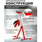Опора роликовая WORTEX 43x48,5x67-106 см (1335841) - Фото 3