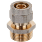 Ниппель латунный 16(2.0)х3/4" с наружной резьбой для труб PEX AV ENGINEERING (AVE309014)