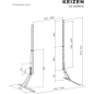 Кронштейн для телевизора KEIZEN KZ-20396121 - Фото 23