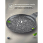 Сковорода алюминиевая блинная 24 см PERFECTO LINEA Grey (55-242111) - Фото 8