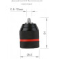 Патрон быстрозажимной двухмуфтовый 0,8-10 мм 1/2" RIPARTS (RI-002) - Фото 4