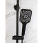 Душевая стойка ECONOCE серия 810 черный (EC0812BL) - Фото 4