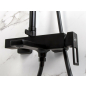 Душевая стойка ECONOCE серия 810 черный (EC0812BL) - Фото 6