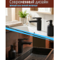 Смеситель для умывальника ECONOCE серия 810 черный (EC0811BL) - Фото 6