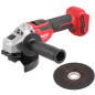 Шлифмашина угловая аккумуляторная WORTEX CAG 1812-2 E XLT SOLO (1334916) - Фото 3