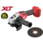 Шлифмашина угловая аккумуляторная WORTEX CAG 1812-2 E XLT SOLO (1334916) - Фото 2