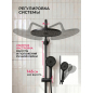 Душевая стойка ECONOCE D35 серия 710 черный (EC0714BL) - Фото 3