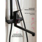 Душевая стойка ECONOCE D35 серия 710 черный (EC0714BL) - Фото 4