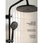 Душевая стойка ECONOCE D35 серия 710 черный (EC0714BL) - Фото 7
