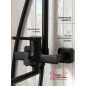 Душевая стойка ECONOCE D35 серия 730 черный (EC0734BL) - Фото 6