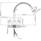 Смеситель для кухни AV ENGINEERING (AVROL4-D55) - Фото 2