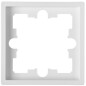 Рамка BYLECTRICA Carre белая (ЮЛИГ.735212.591)