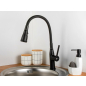 Смеситель для кухни ECONOCE D35 серия 730 черный (EC0733BL) - Фото 3