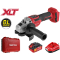 Шлифмашина угловая аккумуляторная WORTEX CAG 1812-2 SE XLT SET (1334919) - Фото 10