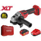 Шлифмашина угловая аккумуляторная WORTEX CAG 1812-2 SE XLT SET (1334919) - Фото 10