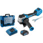Шлифмашина угловая аккумуляторная BULL CSG 1812-1 SR XLTpro SET (1333997) - Фото 2