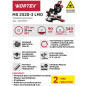 Пила торцовочная WORTEX MS 2520-3 LMO (1329907) - Фото 11