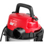 Пылесос строительный WORTEX VC 2515-1 WS (1334992) - Фото 6