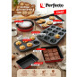 Форма для выпечки металлическая прямоугольная 26х18 см PERFECTO LINEA Chef 6 кексов (16-261828)