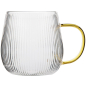 Кружка стеклянная PERFECTO LINEA Aria Golden 400 мл (30-004001) - Фото 2