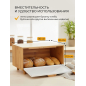 Хлебница PERFECTO LINEA Bamboo 36x24x21,5 см (38-362624) - Фото 4
