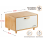 Хлебница PERFECTO LINEA Bamboo 36x24x21,5 см (38-362624) - Фото 4