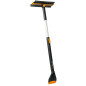 Щетка для снега со скребком телескопическая FISKARS X-series 96-121 см (1078492) - Фото 2