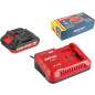 Комплект аккумулятор 18В 2Ач и зарядное устройство 1х2 А WORTEX ALL1 XLT SET (2329017) - Фото 3