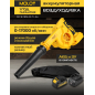 Воздуходувка-пылесос аккумуляторная MOLOT MCB 1816 XLT Lite SET (2335038)
