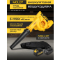 Воздуходувка аккумуляторная MOLOT MCB 1816 XLT Lite SET (2335038)
